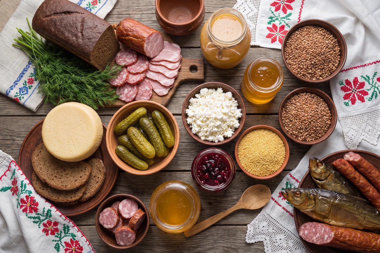 Таблица калорийности продуктов с КБЖУ на 100 грамм — мясо, крупы, овощи, молочные продукты