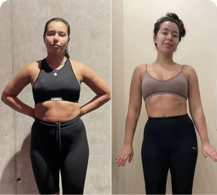 Vera_fit — до и после: похудение с Нутритрэк